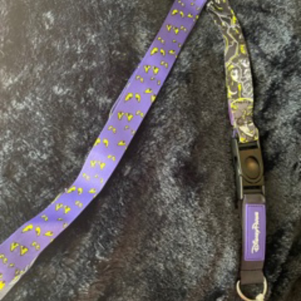 Disney Haunted Mansion Pin Lanyard NWT